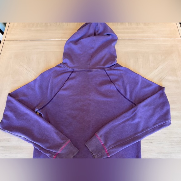 Vintage Victoria’s Secret PINK Full-Zip Hoodie – Purple with Pink Logo | Size M - Picture 14 of 16